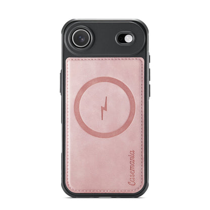 Apple iPhone Air Case - Pale Pink - Luxury 2-in-1 MagSafe Wallet Case