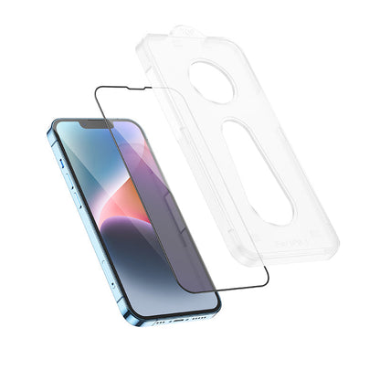 Apple iPhone 14 Screenprotector - Full Cover met applicator en Installatiekit - 1 Stuk