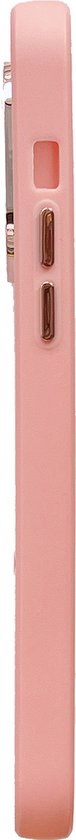 Apple iPhone 14 Pro Max Hoesje - Roze - Shockproof Siliconen Back Cover
