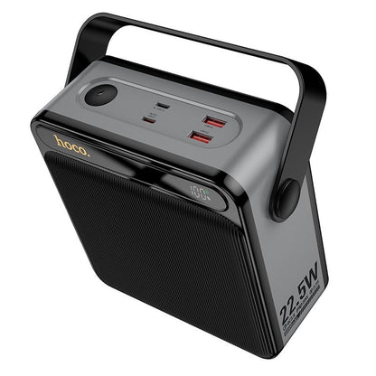 Hoco Powerbank 80.000mAh met Handvat - Zwart