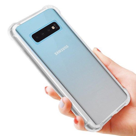 Samsung Galaxy S10 Case - Clear - Shockproof Hybrid Back Cover
