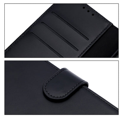 Samsung Galaxy S26 Ultra Hoesje - Onyx Black - Echt Leren Bookcase