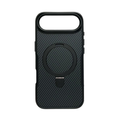 Apple iPhone Air Hoesje - Zwart - Carbon MagSafe Back Cover