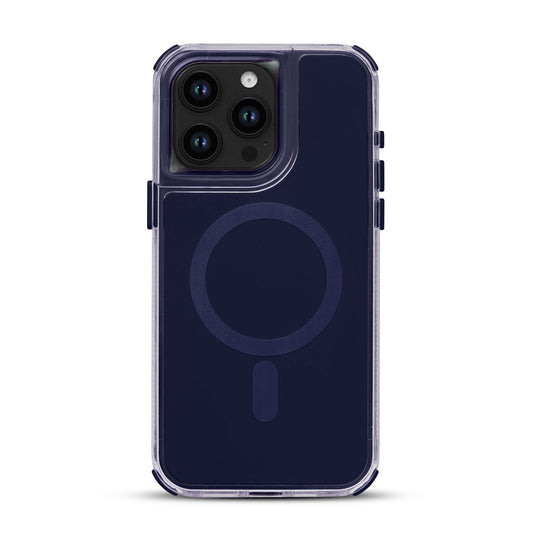 Apple iPhone 16 Pro Hülle - Dunkelblau - Liquid Armor MagSafe Backcover