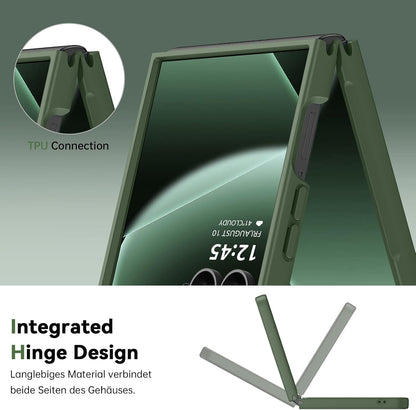 Samsung Galaxy Z Flip8 Case - Dark Green - Matte Armor MagSafe Back Cover