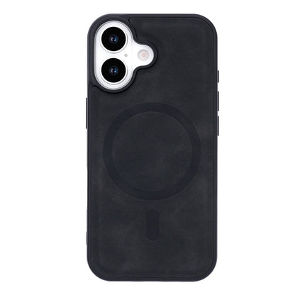 Apple iPhone 17 Hoesje - Charcoal Gray - MagSafe Back Cover met Uitschuifbare Pasjeshouder