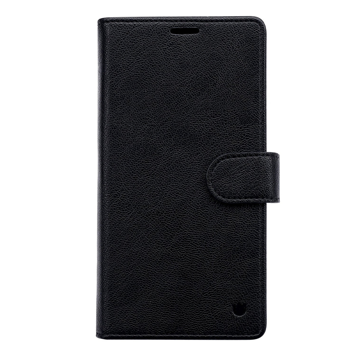 Apple iPhone Air Hoesje - Onyx Black Kunstleer - 2 in 1 MagSafe Bookcase
