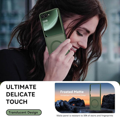 Samsung Galaxy Z Flip8 Case - Dark Green - Matte Armor MagSafe Back Cover