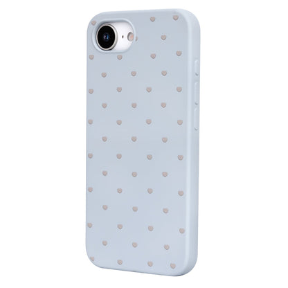 Apple iPhone 17e Hoesje - Blauw - Hartjes Back Cover