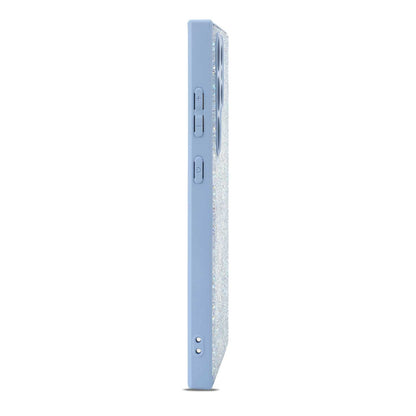 Samsung Galaxy S22 Ultra Hoesje - Blauw - Diamant Glitter Back Cover
