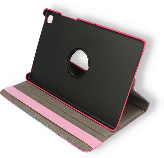 Samsung Galaxy Tab A7 Lite Tablethoes - Dromenvanger & Veren - Draaibare Bookcase