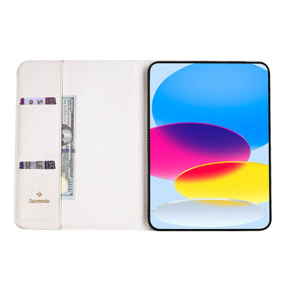 Apple iPad 2022 (10th Gen) Tablethoes Book Case - Wit