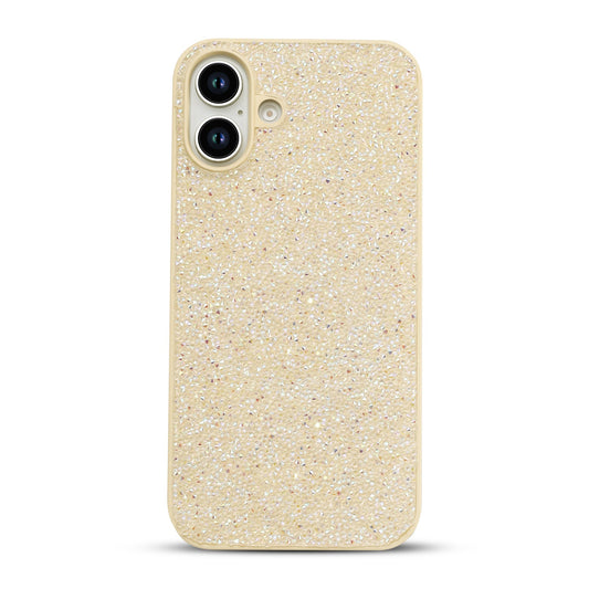 Apple iPhone 16 Plus Case - Gold - Diamond Glitter Back Cover