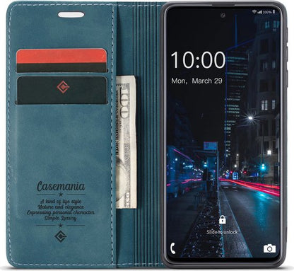 Samsung Galaxy Xcover 6 Pro Hoesje - Emerald Green - Dunne Bookcase