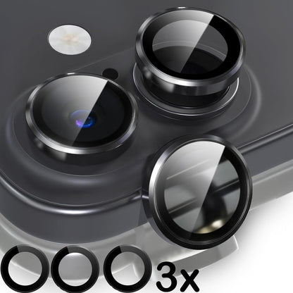 Apple iPhone 17 Pro Lens Protector - Zwart - 3 Stuks