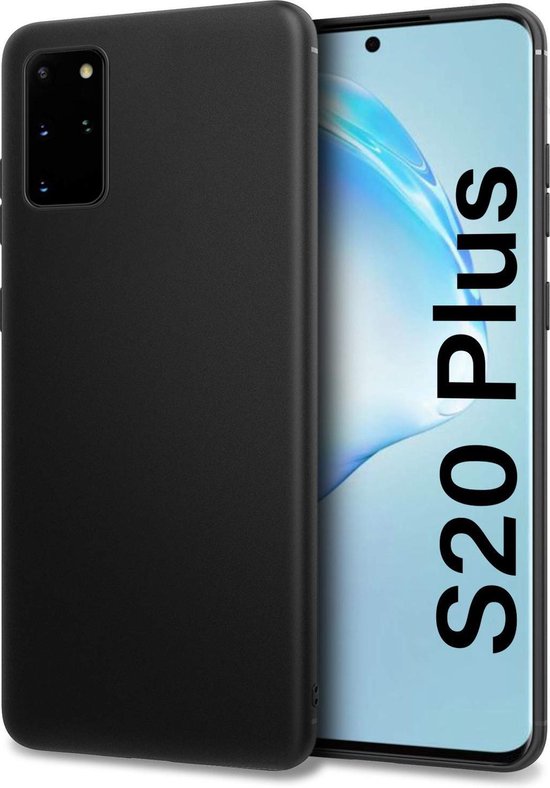 Coque Samsung Galaxy S20 Plus - Noir - Étui arrière en silicone