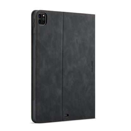 Apple iPad Pro 11 (2024) Tablet-Hülle - Charcoal Gray - Luxus Klapphülle mit Kartenfach