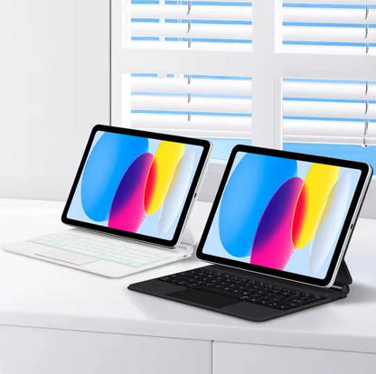 iPad Pro 12.9 inch (2018/2020/2021/2022) - Zwart - Keyboard Case met Touchpad
