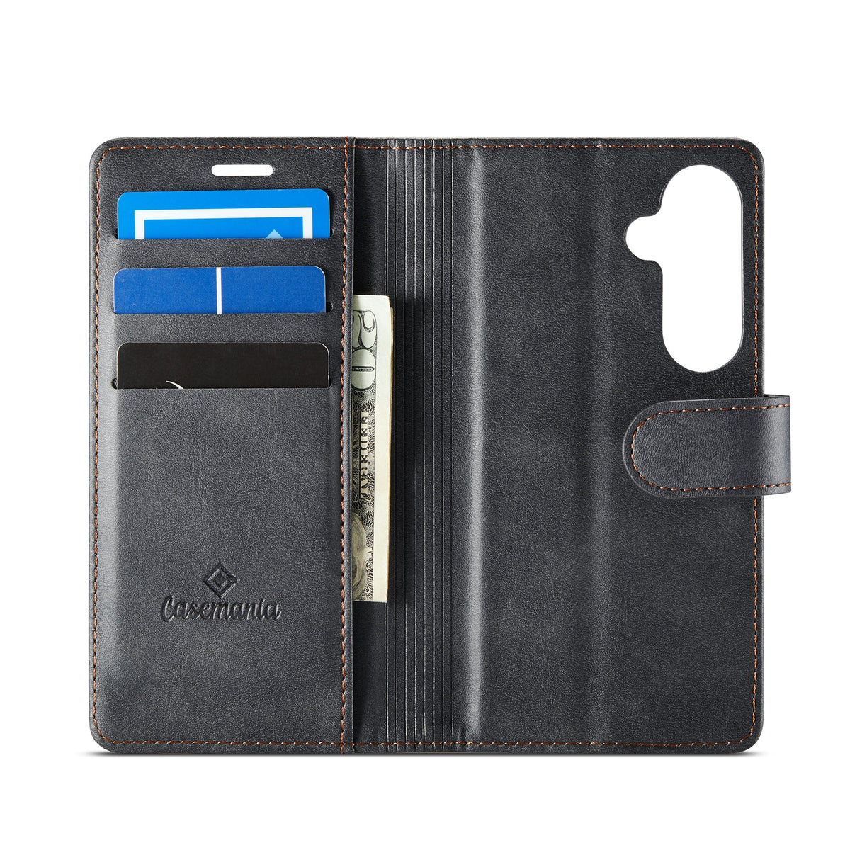 Samsung Galaxy A27 Hoesje - Charcoal Gray - 2 in 1 MagSafe Bookcase