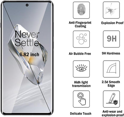 OnePlus 12 Screenprotector - Full Cover - 2 Stuks