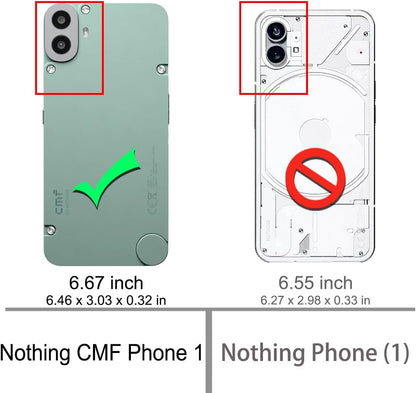 CMF Phone 1 Hoesje - Zwart - Siliconen Back Cover