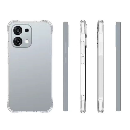 Oppo A6 Pro 5G Hoesje - Transparant - Anti-Shock Back Cover