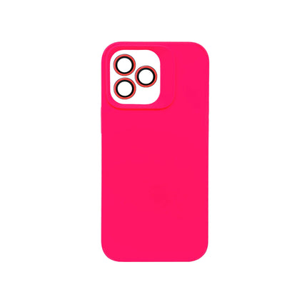 Apple iPhone 12 Pro Hoesje - Roze - Liquid Siliconen Back Cover