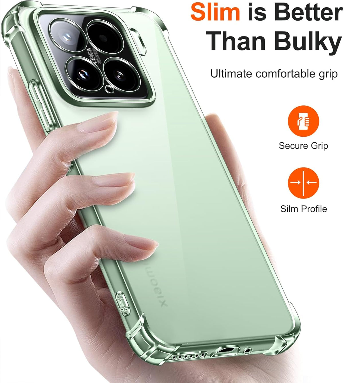 Xiaomi 15 Hoesje - Transparant - Anti-Shock Back Cover