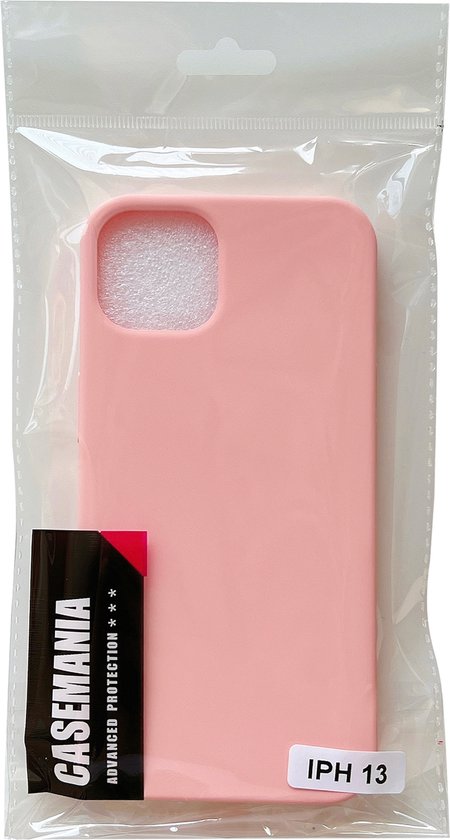 Apple iPhone 13 Hülle - Pink - Matte Silikon Backcover