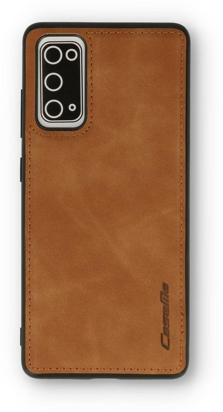 Étui Samsung Galaxy S20 - Sienna Brown - 2 en 1 Bookcase