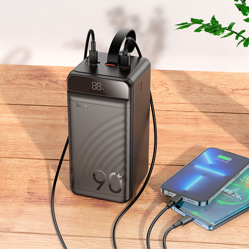 Hoco Powerbank 90.000mAh 22.5W - Zwart