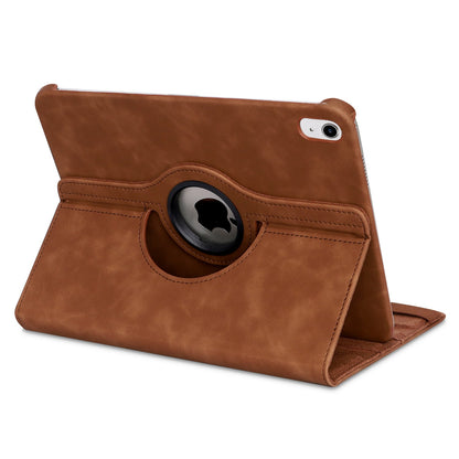 iPad A16 Tablethoes - Sienna Brown - Draaibare Bookcase