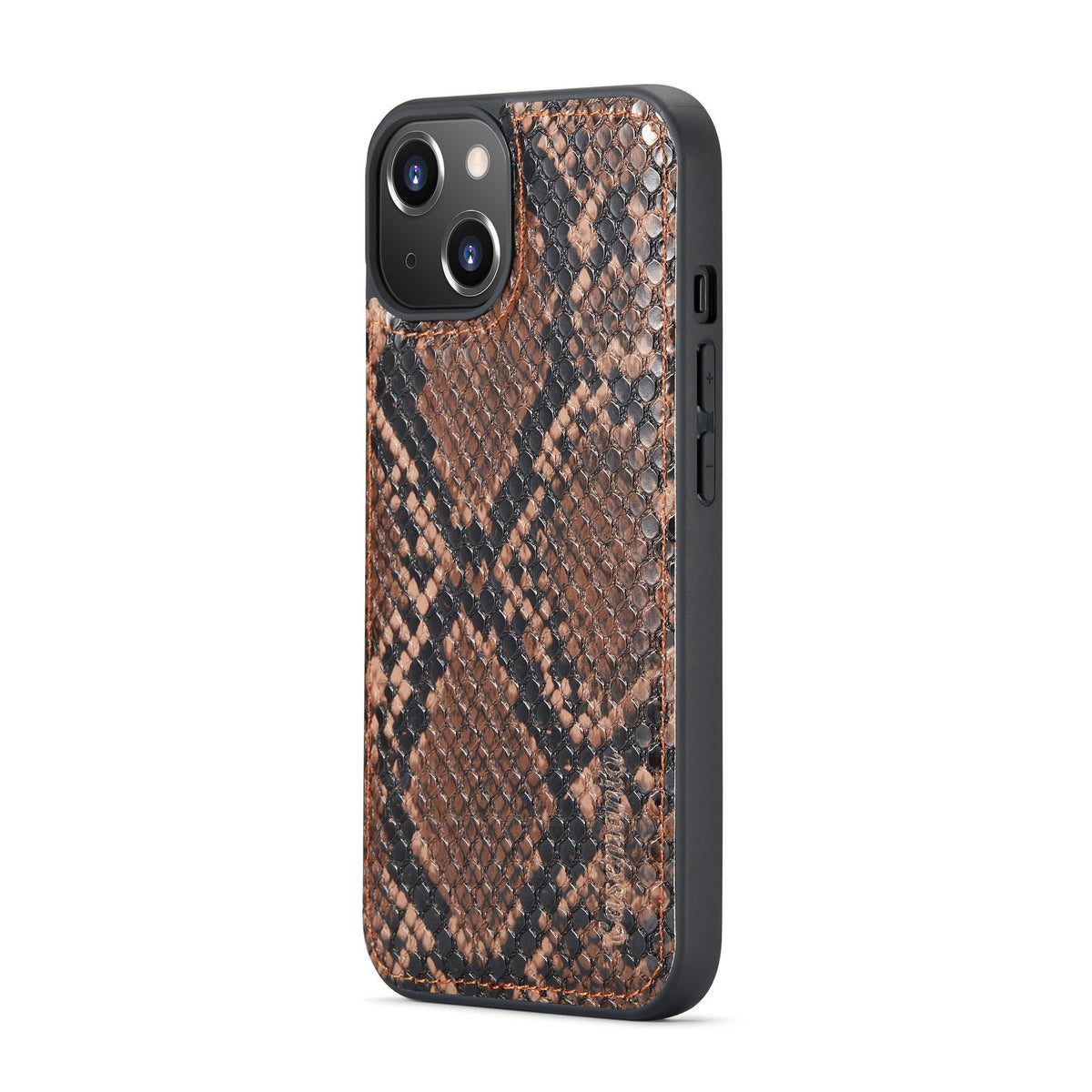 Apple iPhone 13 Hoesje - Bruin - Luxe Bookcase met Rits