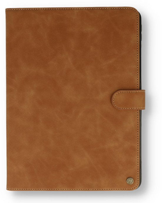 iPad Air 10.9 2020 Tablethoes - Sienna Brown - Bookcase met Magneetsluiting