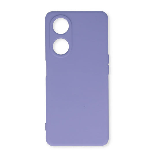 Oppo A38 Hoesje - Paars - Siliconen Back Cover