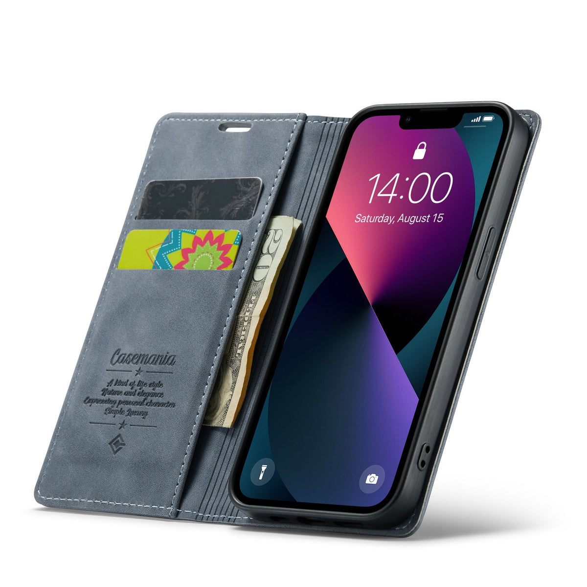 Samsung Galaxy A53 5G Hoesje - Shadow Gray - Dunne Bookcase