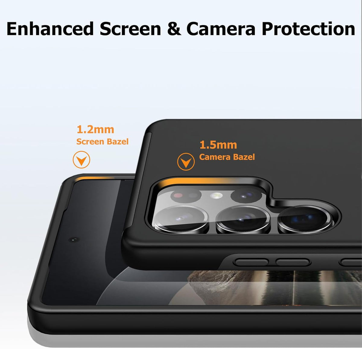 Samsung Galaxy S25 Ultra Hoesje - Zwart - Armor Kickstand Back Cover