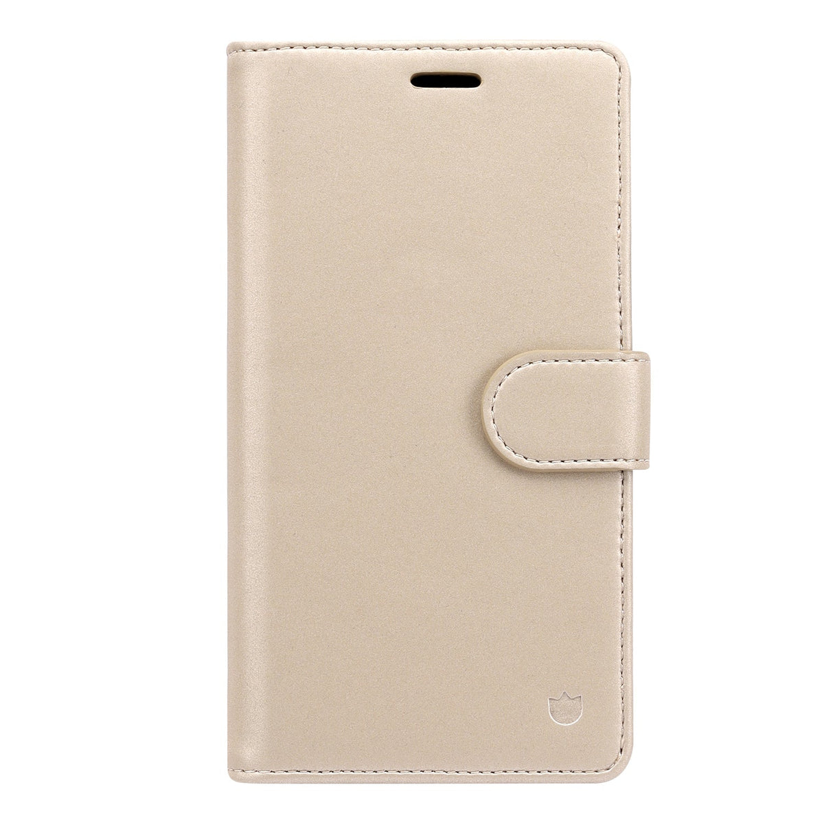 Apple iPhone 17 Hoesje - Gold - 2 in 1 Velvet Bookcase