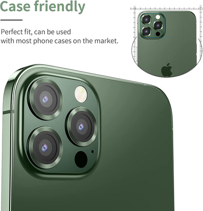 Apple iPhone 13 Pro Lens Protector - Groen - 1 Stuk