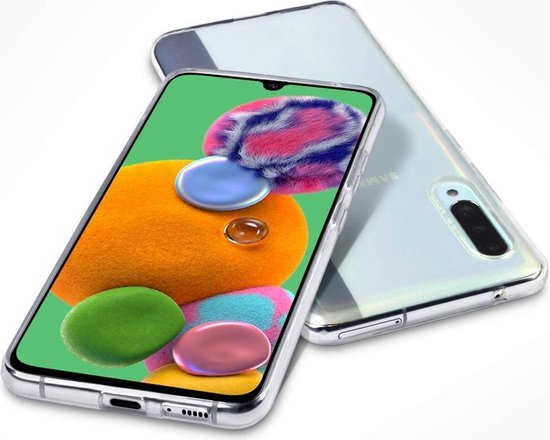 Samsung Galaxy A90 5G Hoesje - Transparant - Siliconen Back Cover