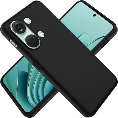 OnePlus Nord 3 Hoesje - Zwart - Siliconen Back Cover
