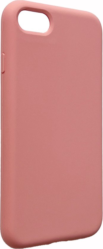 Apple iPhone SE (2020) Hülle - Lachsrosa - Liquid Silikon Backcover