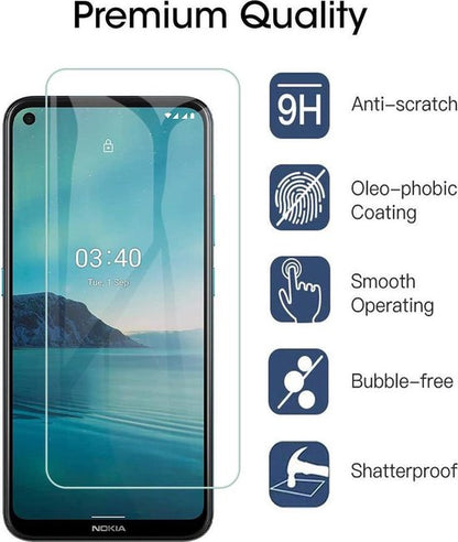 Nokia 3.4 Panzerglas - Tempered Glass - 2 Stück