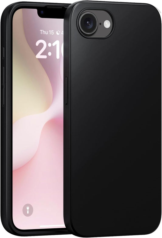 Apple iPhone 16e Hülle - Schwarz - Silikon-Backcover