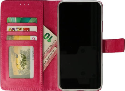 Apple iPhone 11 Pro Max Hoesje - Roze - Bookcase