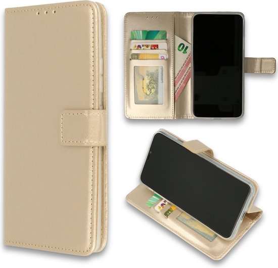Samsung Galaxy S21 Plus Hoesje - Goud - Bookcase