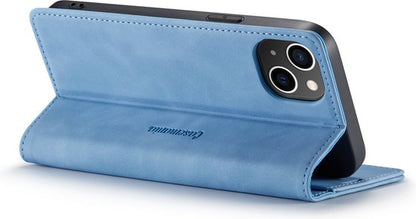 Apple iPhone 14 Plus Hoesje - Sky Blue - Dunne Bookcase