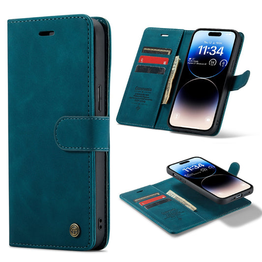 Apple iPhone 15 Pro Max Hoesje - Emerald Green - 2 in 1 Bookcase
