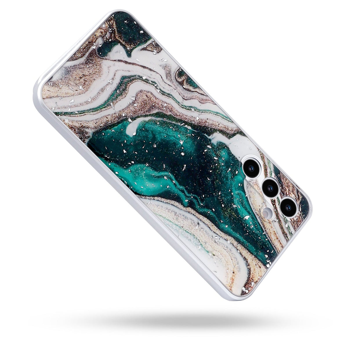 Samsung Galaxy A36 Hoesje - Groen - Marmer Back Cover