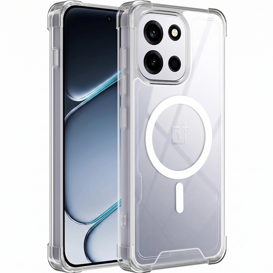 Coque OnePlus Nord 6 - Transparent - Coque arrière antichoc MagSafe